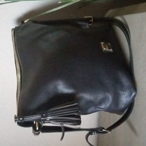 Dooney & Bourke Large Black Pebbled Grain Leather Tote Bag Purse. - Picture 4 of 14